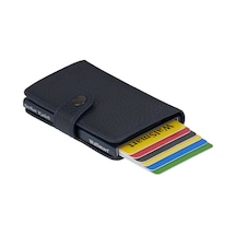 Walsmart Mini Floter Akıllı Mekanizmalı Deri Cüzdan