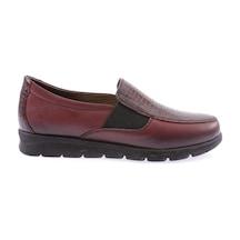 Dgn 730-23y Kadin Lastik Detayli Comfort Ayakkabi 730-692-R13869 Bordo