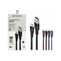 PLATOON TC-110 3.0 AMPER USB - TYPE-C Şarj  Kablosu 1 Metre