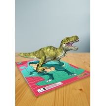 Pi Canlanan 3d Puzzle - Tyrannosaurus Rex