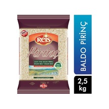 Reis Uzun Taneli Gönen Baldo Pirinç 2,5 Kg 6'li Paket