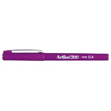 Artline 0.4 Mm Mor 200 Fineliner Kalem
