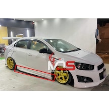 Chevrolet Aveo Sedan Gtx Marşpiyel Takım Fiberglass Boyasız