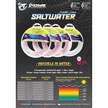 Pioneer Saltwater Eco Leader Clear 50 Metre Misina 0.45