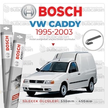 Volkswagen Caddy Muz Silecek Takımı 1995-2003 Bosch Aeroeco