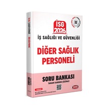 Data 2026 İsg İş Sağlığı Güvenliği Diğer Sağlık Personeli Tamamı Çözümlü Soru Bankası Data Yayınları