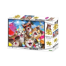 Prime 3d - Kediler Partide 500 Parça Yetişkin Puzzle 10467