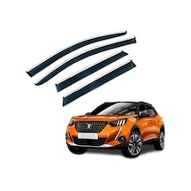 Peugeot 2008 2020+ Kromlu Cam Rüzgarlığı İthal