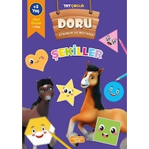 TRT Çocuk - Şekiller - Doru Etkinlik ve Boyama- Yediveren Çocuk