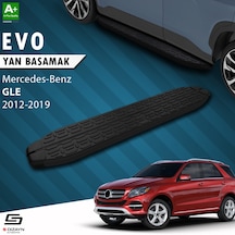 S-dizayn Mercedes Gle W166 Evo Siyah Yan Basamak 193 Cm 2012-2019