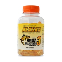 Sepe Natural Omega 3 Fish Oil Balık Yağı 100 Softgel Kapsül x 1330 Mg