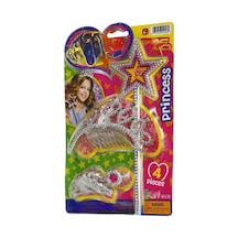 S01002256 Kokoş Set Taç/asa Simli 4prç