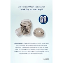Direct Nexus Portable Mesh Nebulizatör Yedek Haznesi Başlık