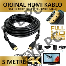 Hdmi Kablo Tv Uydu Arasi Laptop Tv Arasi 5 M Kablo
