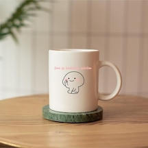 Seni Şu Kadarcık Özledim Yazılı Hediyelik Baskılı Kupa Beyaz