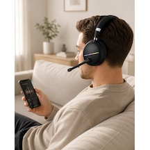 Rgb Işıklı Bluetooth Mikrofonlu Kulaklık Uzun Süreli Kullanım Type-c Şarjlı