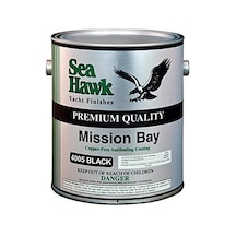 Sea Hawk Mission Bay Metal-Free Yumuşak Zehirli Boya Siyah