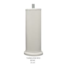 Tuana Ayak 15cm M10 Cıvatalı Beyaz Beyaz