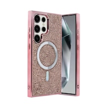 Joko Samsung Galaxy S23 Ultra Helen Magsafe Kapak - Pembe Çok Renkli