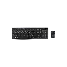 Logitech MK270 Kablosuz İngilizce Q Klavye Mouse Set