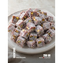 Cezeryeci Antep Fıstıklı Küp Cezerye 250 G