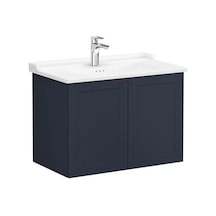 Vitra Root Classic 80 Cm Lacivert Kapaklı Banyo Dolabı Alt Modül Çok Renkli
