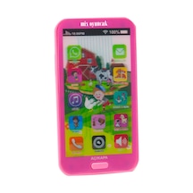 Oyuncak Cep Telefonu Pembe Işıklı Sesli Türkçe