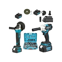 Prohummer Ph285 Akülü Ultra 2li Set 58w Somun Sökme Ve 125mm Avuç Taşlama