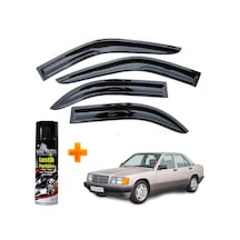 Mercedes 190e Mügen Cam Rüzgarlığı 4 Lü Takım +500ml Lastik Parlatıcı