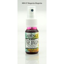 Cadence Mix Media Ink Sprey Mürekkep Boyası 25Ml - Mm07 Magenta