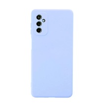 Newface Samsung Galaxy M52 5g Kılıf Nano İçi Kadife Silikon - Lila