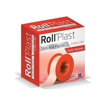 Roll Plast Bez Yapışkanlı Flaster 2.5 CM x 5 M