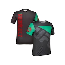 Ufc Boks Tişört - Nefes Alabilen, Modaya Uygun, Çabuk Kuruyan Erkek Spor Kısa Kollukoyu Grierkek Koyu Gri