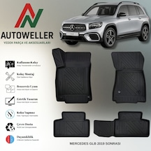 Mercedes-benz Glb 2019 Sonrası Uyumlu Havuzlu Oto Paspas