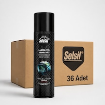 Selsil Lastik Kauçuk Fitil Yenileme Spreyi 200 Ml 36 Adet 1 Koli 200 Ml - 36 Adet