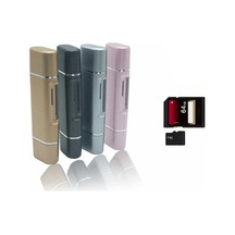 Novahub Mor Macbook UyumluWindows İçin 5'i 1 Arada Tip C Mikro Usb Tf Sd Kart Okuyucu Telefon Otg Adaptörü