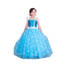 Elsa Frozen Gelinlik Abiye-Kostüm