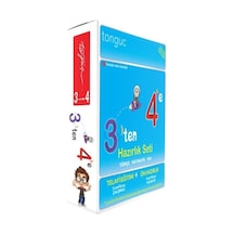 Tonguç Yayınları 3'ten 4'e Hazırlık  Seti