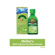Möller's Balık Yağı Şurubu Elma Aromalı 150 Ml