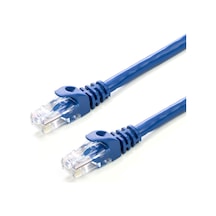 0.2M Cat6 Kablo - 23 Awg - Mavi - 20Cm Cat 6 Kablo