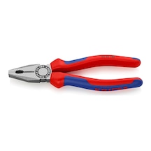 Knipex Kombine Pense Siyah Attramentize, Çok Bileşenli Saplı 180 Mm 03 02 180