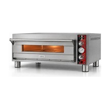 Silverinox Elektrikli Tek Kat 25 Cm 4 Pizza Kapasiteli Pizza Fırını 380v