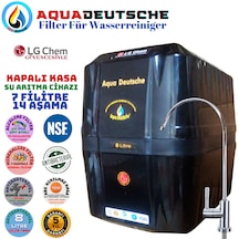 Elegance Siyah 7 Filitre 14 Aşama 8 Litre Alkali Mineral Ve Jakob