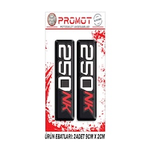 Cfmoto Nk 250 Ön Maşa 3d Kabartmalı 2'li Damla Sticker 02