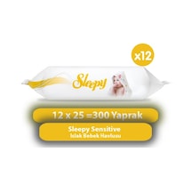 Sleepy Sensitive Islak Bebek Havlusu 12X25 300 Yaprak