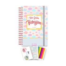 Bebek Anı Defteri Ve Hamile Albümü Pembe + Sticker