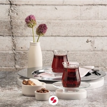 Linka 12 Parça Çay Bardağı Seti Şeffaf