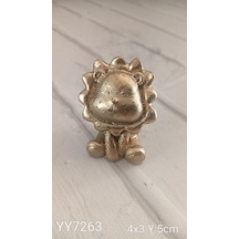 Yy7263 Oturan Kedi Figür Biblo Silikon Kalıp