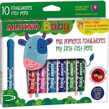 Alpino Baby Keçeli Kalem 10'lu