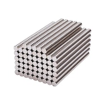 200 Adet 5x2mm Yuvarlak Neodyum Mıknatıs Magnet Çap: 5 Mm, Kalınlık : 2 Mm